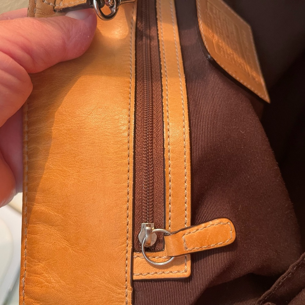 Coach Y2K Vintage Signature Jacquard Canvas Leather Hobo Shoulder bag & wallet - Picture 12 of 16